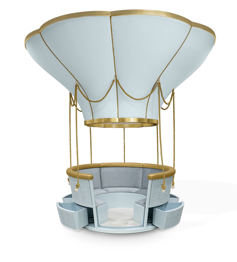 Fantasy Air Balloon circu magical furniture kids beds