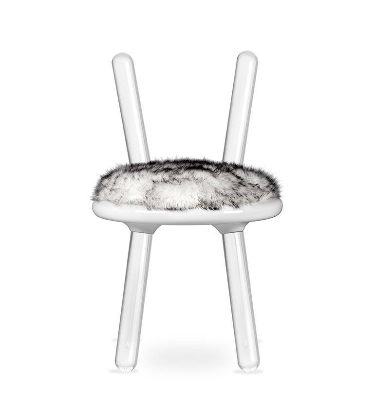 Illusion White Bear circu magical furniture kids seating