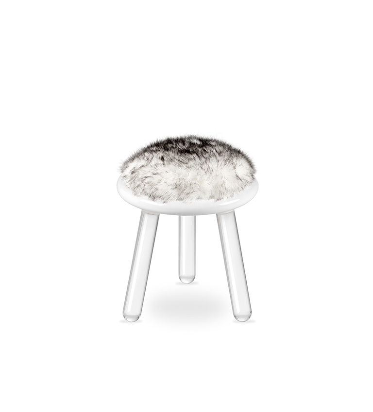 Illusion White Bear circu magical furniture kids seating