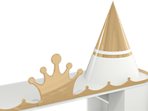 Kings and Queens circu magical furniture kids play-learn
