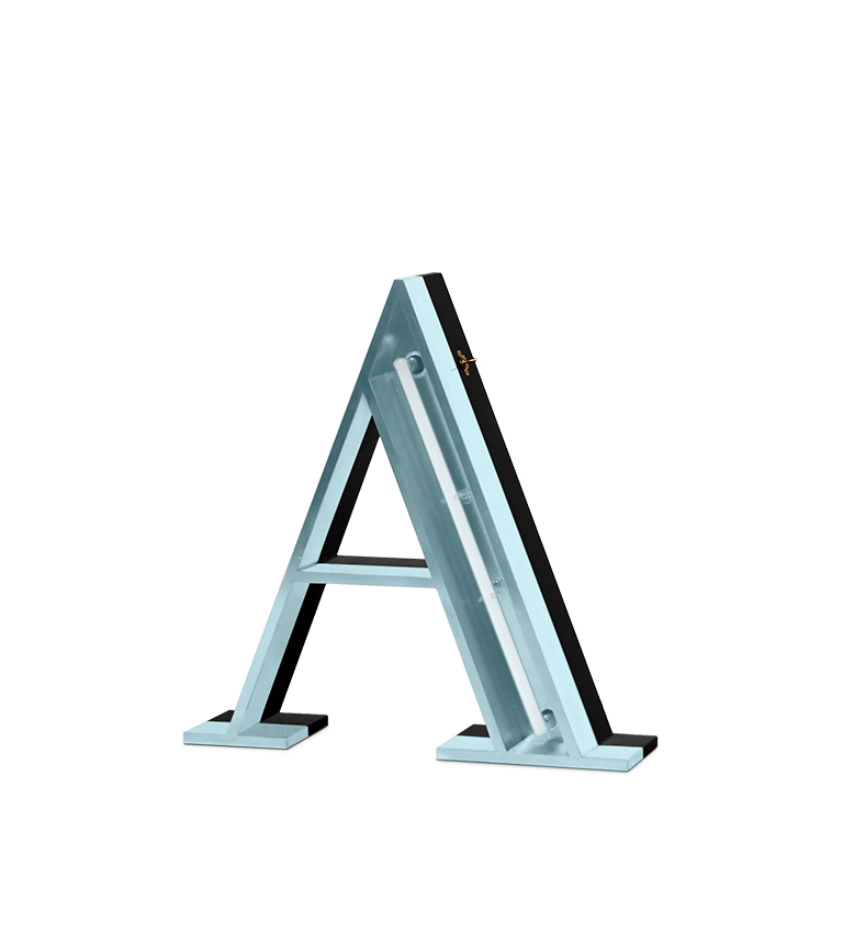 Letter A circu magical furniture kids lighting