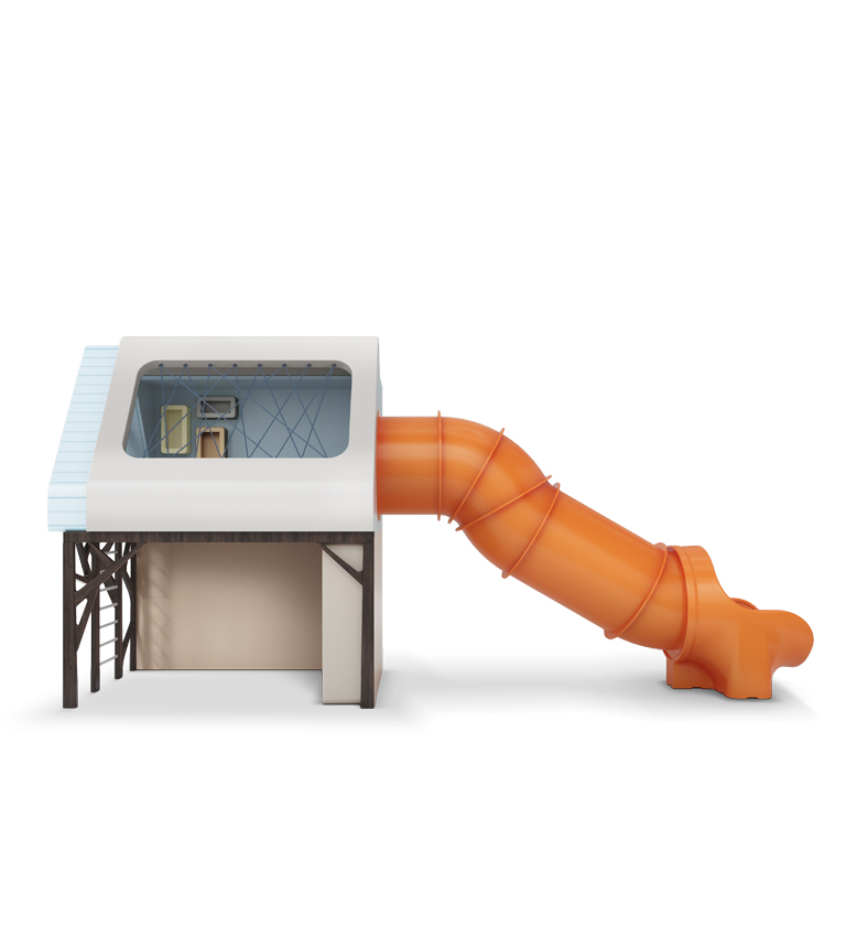 Mogli Slide circu magical furniture kids play-learn