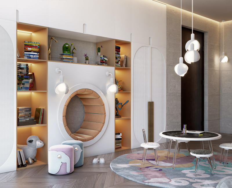Periwinkle circu magical furniture kids lighting